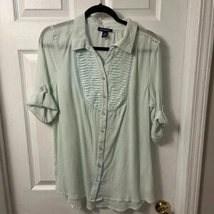 Women’s Bandolino Button Down Top Size Large
